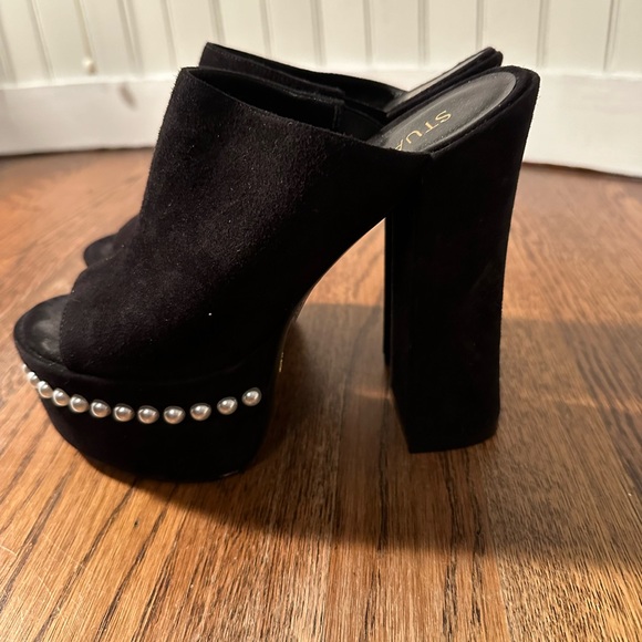 Stuart weitzman pearl platform - Picture 1 of 5